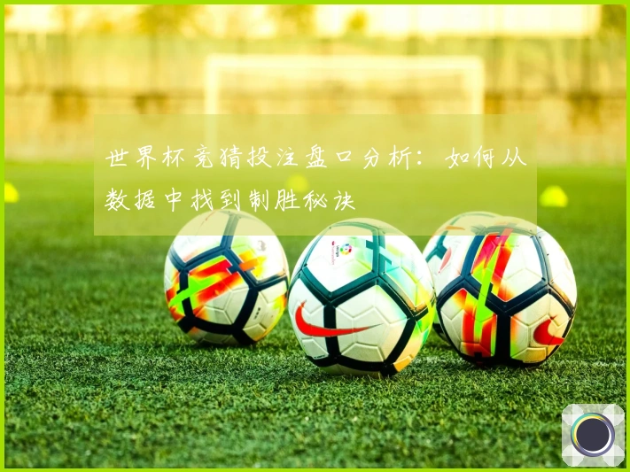 世界杯竞猜投注盘口分析：如何从数据中找到制胜秘诀